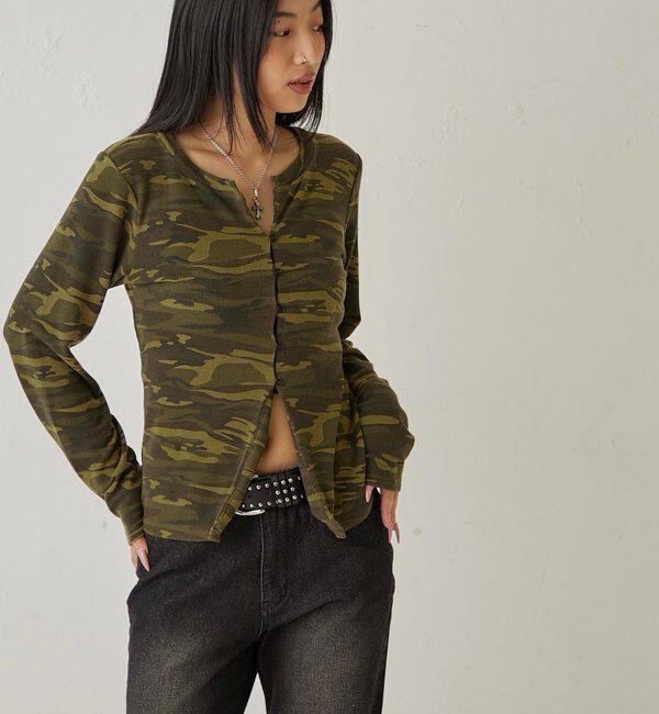  「アソートナローカーディガン」|Tシャツ・カットソー|