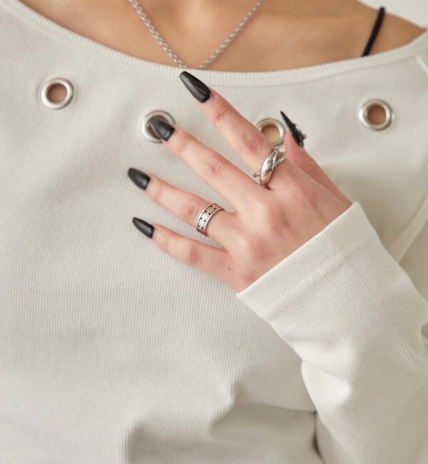  「アンティークフラワーリング」|リング|