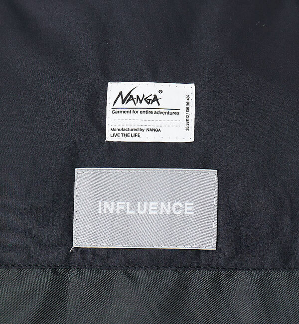 ABAHOUSE「＜NANGA &times; INFLUENCE＞  別注 DOWN VEST　/　ダウンベ」|ダウン|
