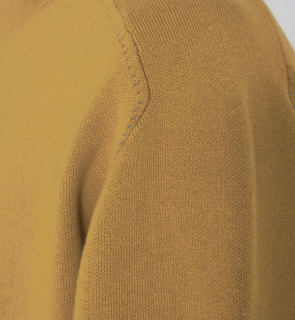 ABAHOUSE「【アクセントステッチ】サドルスリーブ ジャガード ニット プルオーバー」|ニット・セーター|