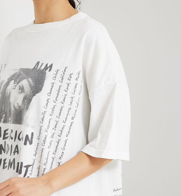 ABAHOUSE「【REMI RELIEF / レミ レリーフ】 INDIAN天竺 BIGTシャツ」|Tシャツ・カットソー|