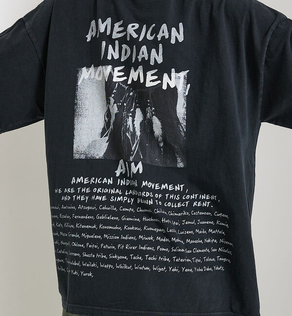 ABAHOUSE「【REMI RELIEF / レミ レリーフ】 INDIAN天竺 BIGTシャツ」|Tシャツ・カットソー|