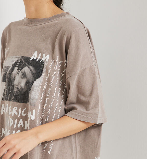 ABAHOUSE「【REMI RELIEF / レミ レリーフ】 INDIAN天竺 BIGTシャツ」|Tシャツ・カットソー|
