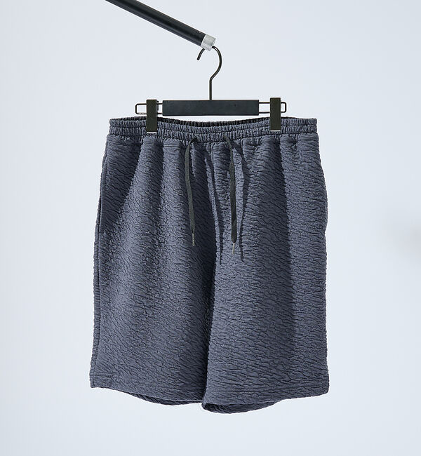 ABAHOUSE「【セットアップ対応】ウェーブリンクル　フクレジャガード ショートパンツ/ オーバ」|その他|