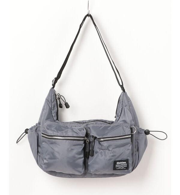 ABAHOUSE「【Dickies / ディッキーズ】PADDED MP SHOULDERBAG/」|ショルダー・メッセンジャー|チャコールグレー