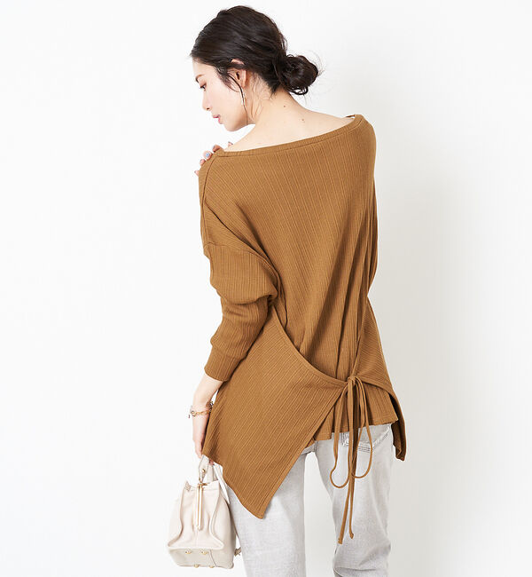 Rouge vif「3WAYテレコプルオーバー」|Tシャツ・カットソー|