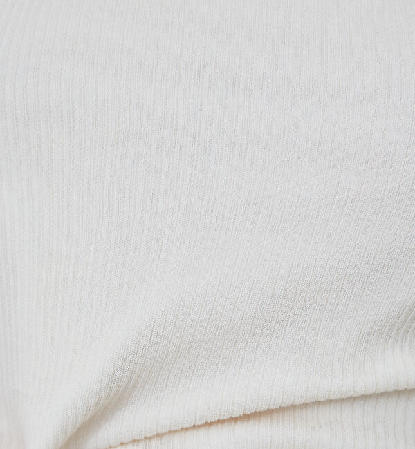 Rouge vif「透けリブニット」|ニット・セーター|