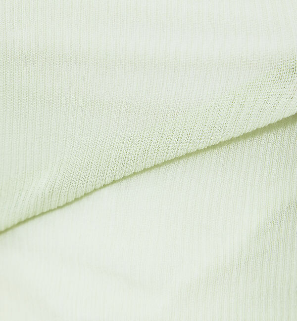 Rouge vif「透けリブニット」|ニット・セーター|