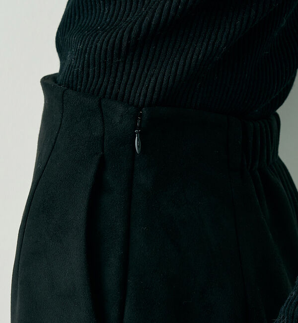 Rouge vif「フェイクスウェードストレッチタイトスカート/ナロースカート」|スカート|