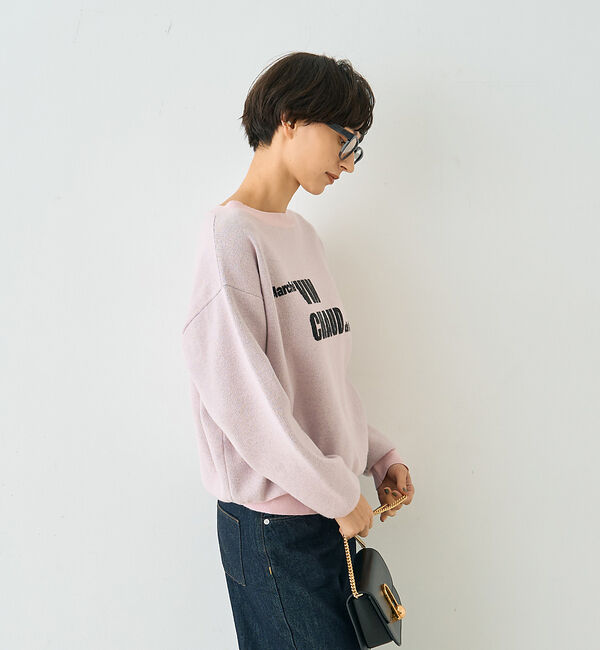 Rouge vif「ノエルロゴニットプルオーバー」|ニット・セーター|