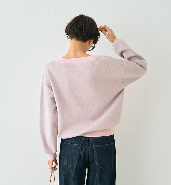 Rouge vif「ノエルロゴニットプルオーバー」|ニット・セーター|