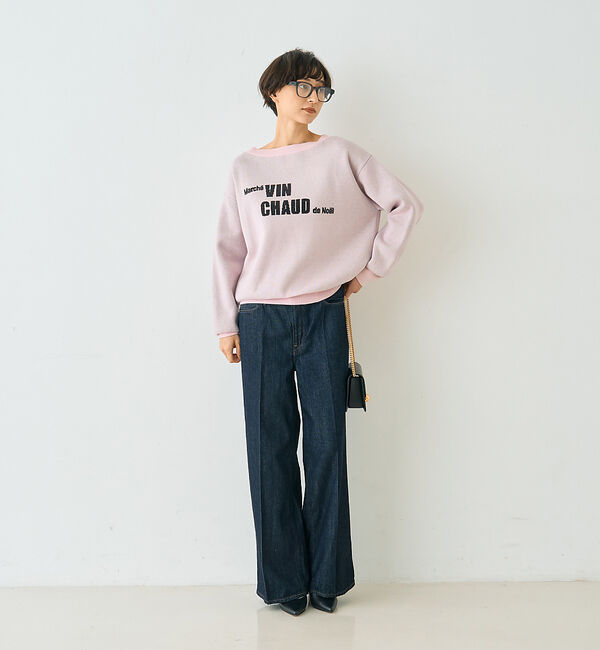 Rouge vif「ノエルロゴニットプルオーバー」|ニット・セーター|