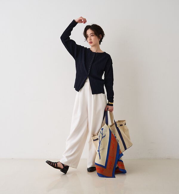 Rouge vif「タックイージーコクーンパンツ」|その他|