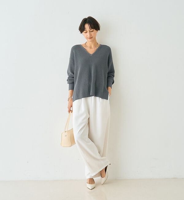 Rouge vif「タックイージーコクーンパンツ」|その他|