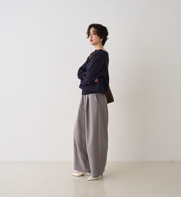 Rouge vif「タックイージーコクーンパンツ」|その他|