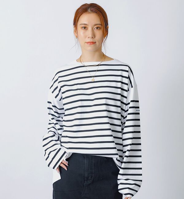 Rouge vif「【MONT KEMMEL/モン ケメル】バスクシャツ / ボーダーロングスリーブ」|Tシャツ・カットソー|