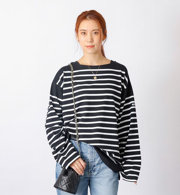 Rouge vif「【MONT KEMMEL/モン ケメル】バスクシャツ / ボーダーロングスリーブ」|Tシャツ・カットソー|