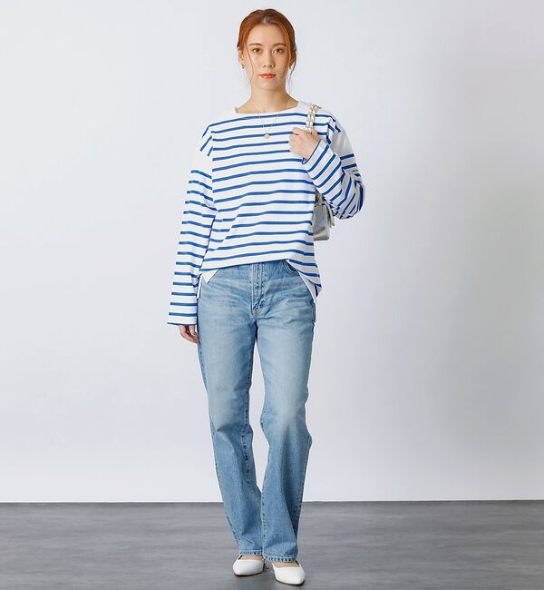 Rouge vif「【MONT KEMMEL/モン ケメル】バスクシャツ / ボーダーロングスリーブ」|Tシャツ・カットソー|