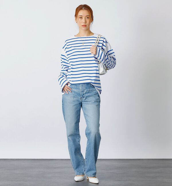 Rouge vif「【MONT KEMMEL/モン ケメル】バスクシャツ / ボーダーロングスリーブ」|Tシャツ・カットソー|