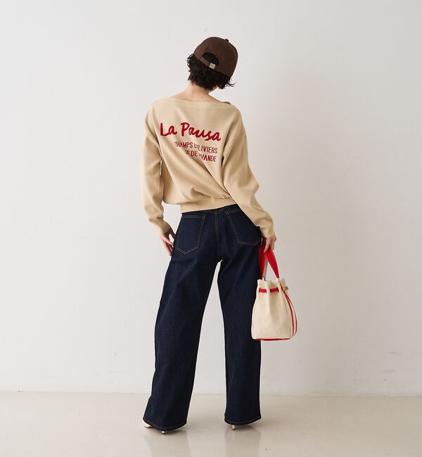 Rouge vif「ラパウザロゴニット」|ニット・セーター|