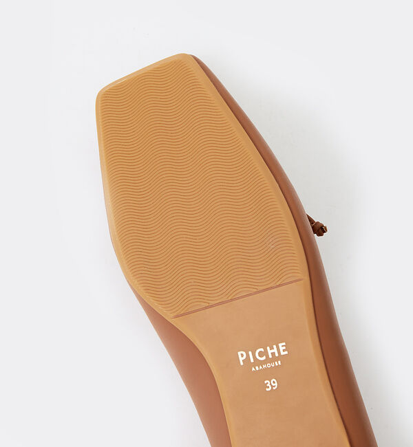 AU BANNISTER「【最高バレエ】スクエアトゥ バレエシューズ」|バレエシューズ|