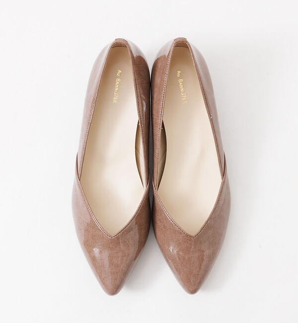 AU BANNISTER「【販売店舗限定】晴雨兼用Vカットパンプス」|パンプス|