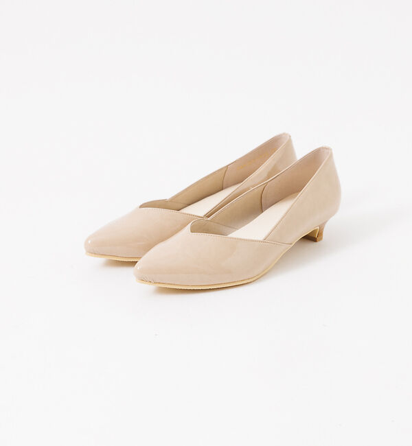 AU BANNISTER「【販売店舗限定】晴雨兼用Vカットパンプス」|パンプス|グレージュ