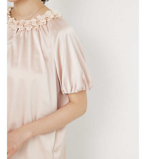 SELFIST「フラワーモチーフブラウス」|シャツ・ブラウス|