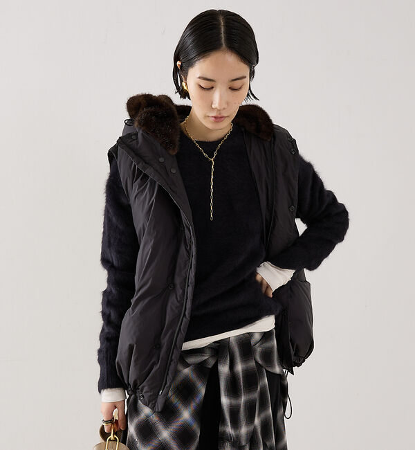 The Store by C' 「【COCUCA】フォックスカシミヤニットプルオーバー」|ニット・セーター|