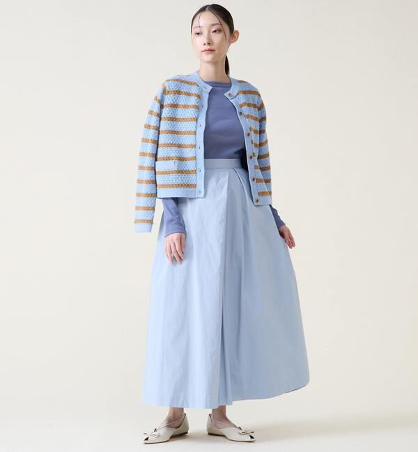 TIARA「バックオープンリブTシャツ」|Tシャツ・カットソー|