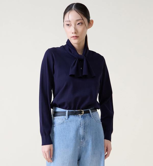 TIARA「リボンタイニット」|ニット・セーター|