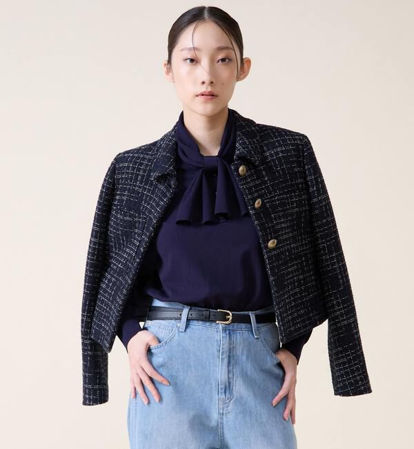 TIARA「リボンタイニット」|ニット・セーター|