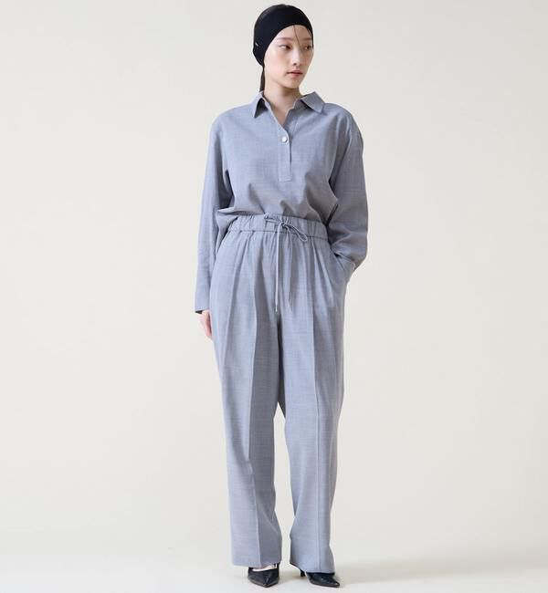 TIARA「2タックイージーパンツ」|スラックス|