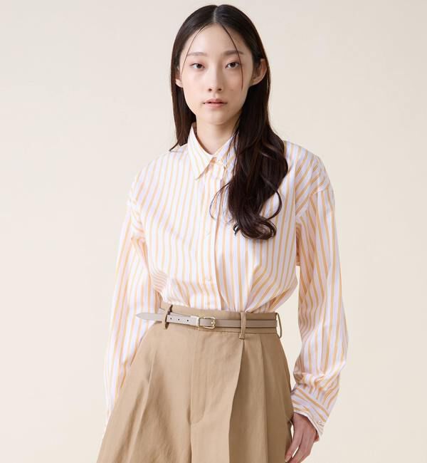 TIARA「パールカフスシャツ」|シャツ・ブラウス|