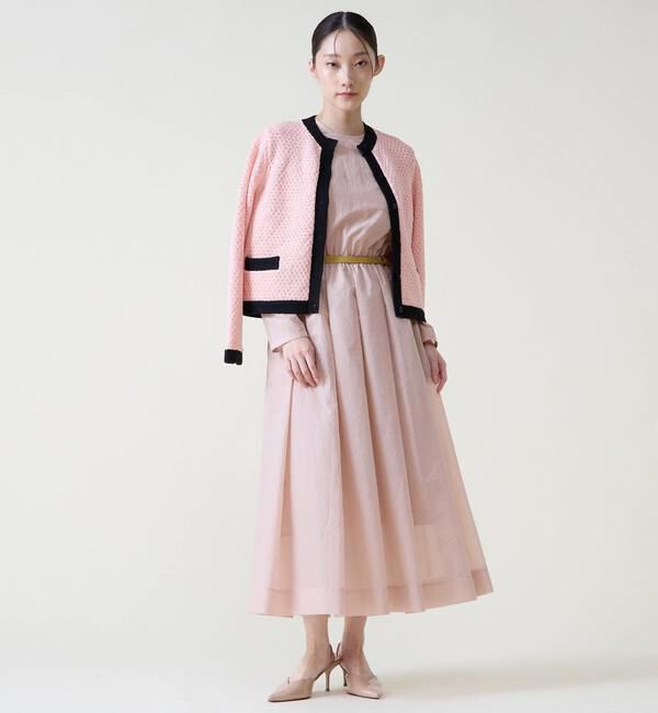 TIARA「ロングスリーブフレアワンピース」|ワンピース|