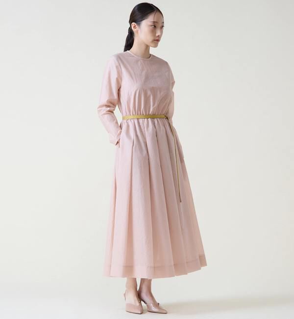 TIARA「ロングスリーブフレアワンピース」|ワンピース|
