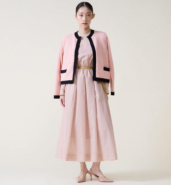 TIARA「ロングスリーブフレアワンピース」|ワンピース|