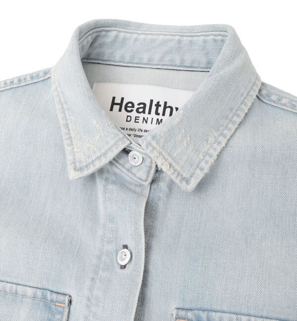 TIARA「【HEALTHY DENIM/ヘルシーデニム】デニムシャツ（Almond）」|シャツ・ブラウス|
