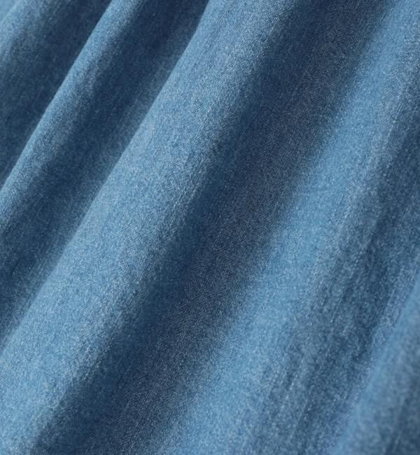 TIARA「【HEALTHY DENIM/ヘルシーデニム】デニムワンピース（Papaya）」|ワンピース|