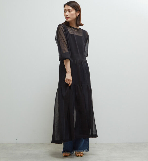 Soffitto「シアーニットワンピース」|ワンピース|