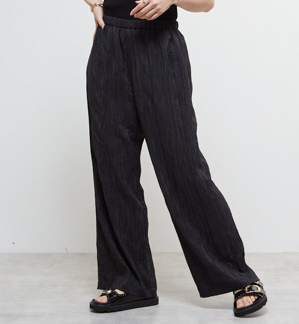 Soffitto「シワ加工セミフレアパンツ」|その他|