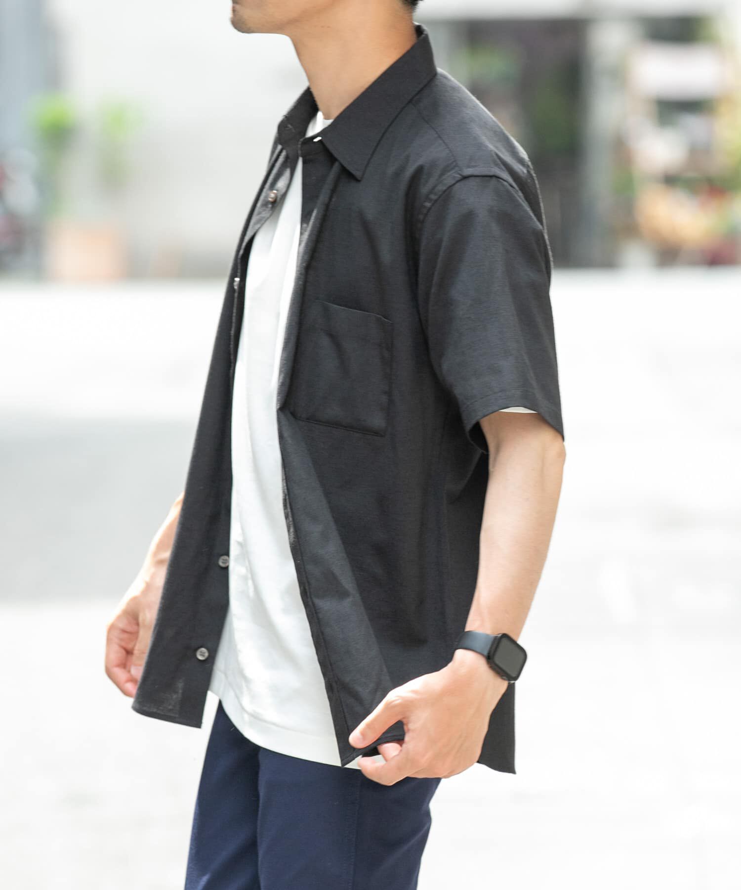 URBAN RESEARCH ROSSO「『防ｼﾜ』『XLｻｲｽﾞあり』ﾊｲﾊﾟﾌｫｰﾏﾝｽﾘﾈﾝﾚｷﾞｭﾗｰ  」|シャツ・ブラウス|