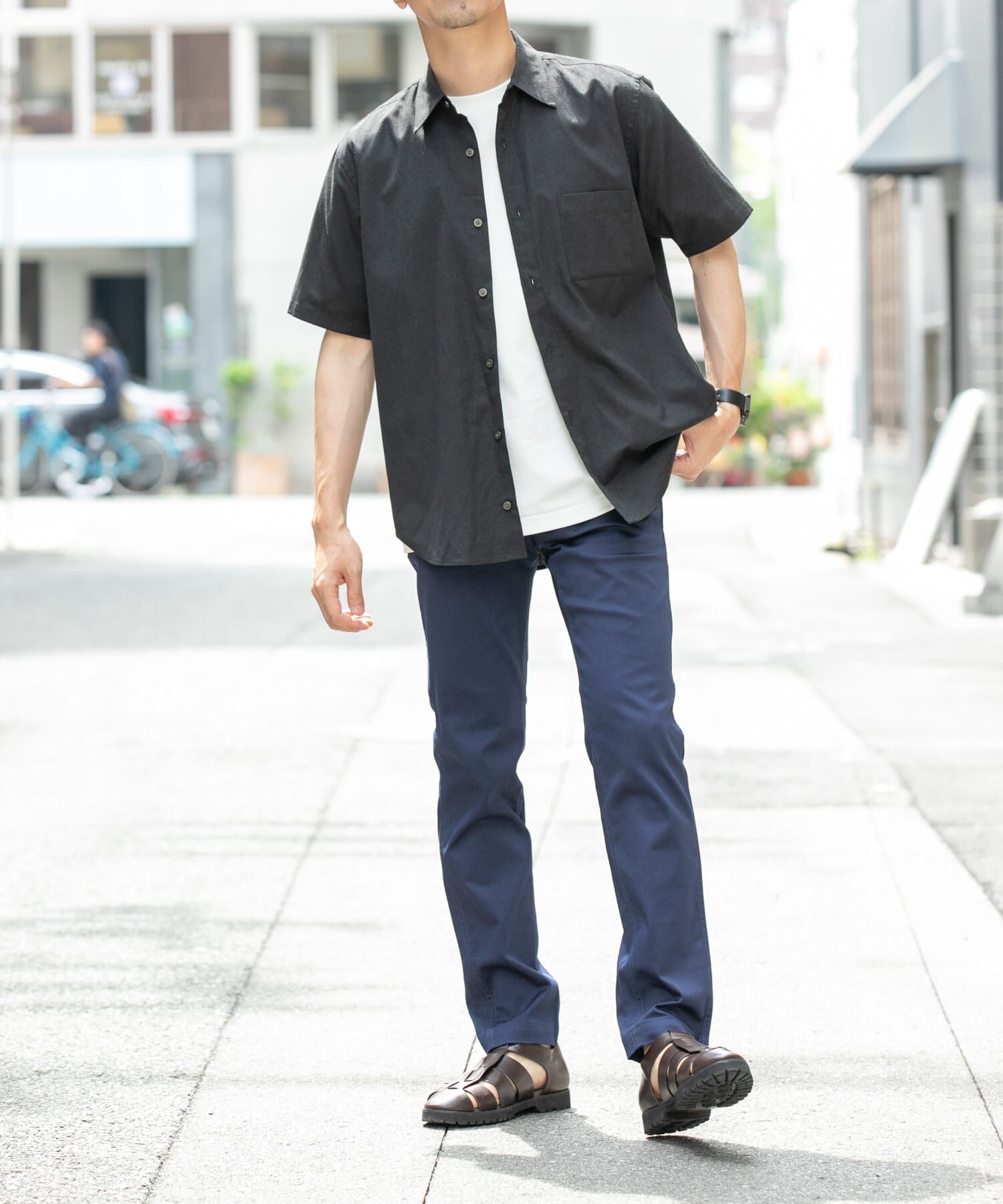 URBAN RESEARCH ROSSO「『防ｼﾜ』『XLｻｲｽﾞあり』ﾊｲﾊﾟﾌｫｰﾏﾝｽﾘﾈﾝﾚｷﾞｭﾗｰ  」|シャツ・ブラウス|