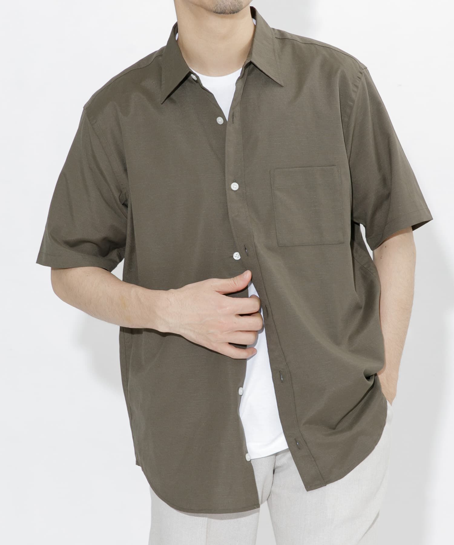 URBAN RESEARCH ROSSO「『防ｼﾜ』『XLｻｲｽﾞあり』ﾊｲﾊﾟﾌｫｰﾏﾝｽﾘﾈﾝﾚｷﾞｭﾗｰ  」|シャツ・ブラウス|