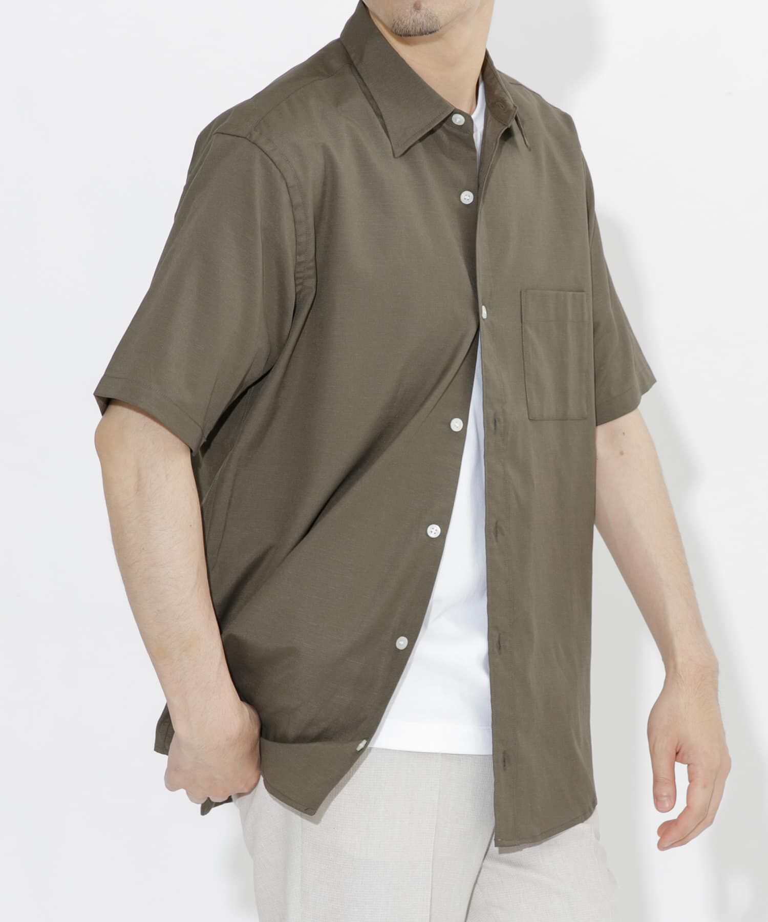 URBAN RESEARCH ROSSO「『防ｼﾜ』『XLｻｲｽﾞあり』ﾊｲﾊﾟﾌｫｰﾏﾝｽﾘﾈﾝﾚｷﾞｭﾗｰ  」|シャツ・ブラウス|