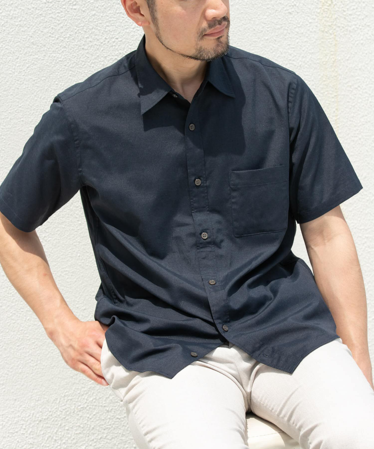 URBAN RESEARCH ROSSO「『防ｼﾜ』『XLｻｲｽﾞあり』ﾊｲﾊﾟﾌｫｰﾏﾝｽﾘﾈﾝﾚｷﾞｭﾗｰ  」|シャツ・ブラウス|