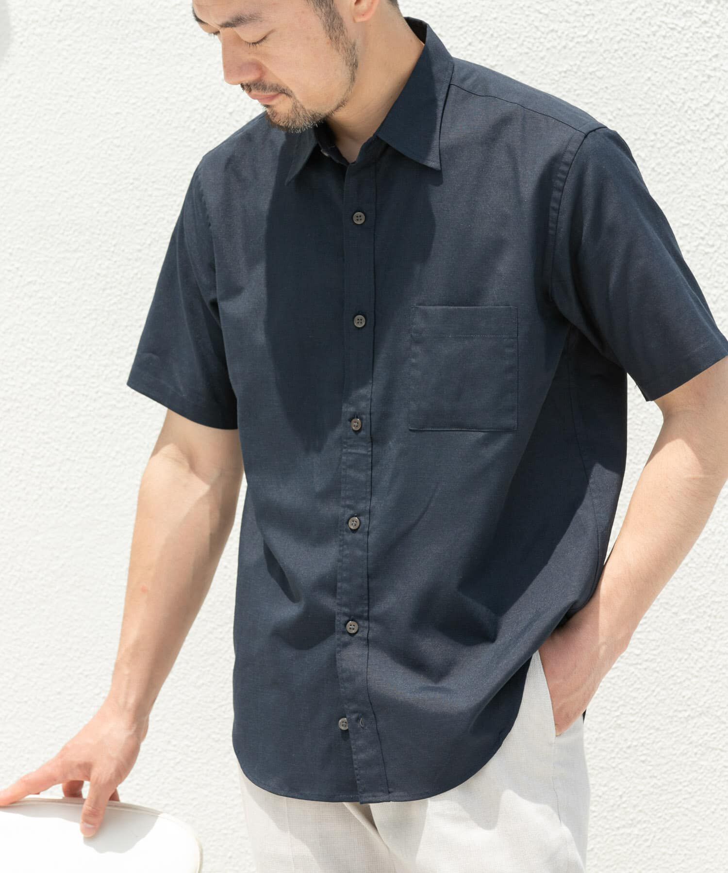 URBAN RESEARCH ROSSO「『防ｼﾜ』『XLｻｲｽﾞあり』ﾊｲﾊﾟﾌｫｰﾏﾝｽﾘﾈﾝﾚｷﾞｭﾗｰ  」|シャツ・ブラウス|