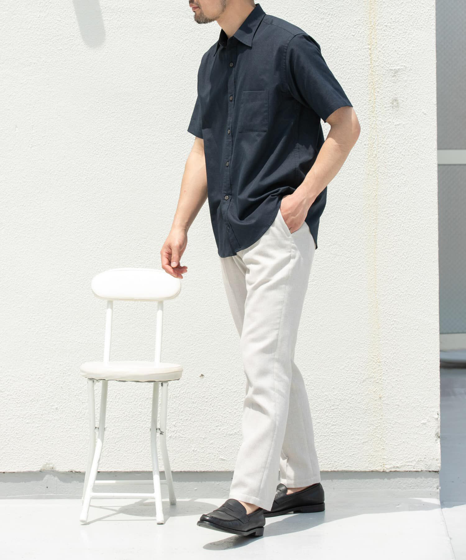 URBAN RESEARCH ROSSO「『防ｼﾜ』『XLｻｲｽﾞあり』ﾊｲﾊﾟﾌｫｰﾏﾝｽﾘﾈﾝﾚｷﾞｭﾗｰ  」|シャツ・ブラウス|