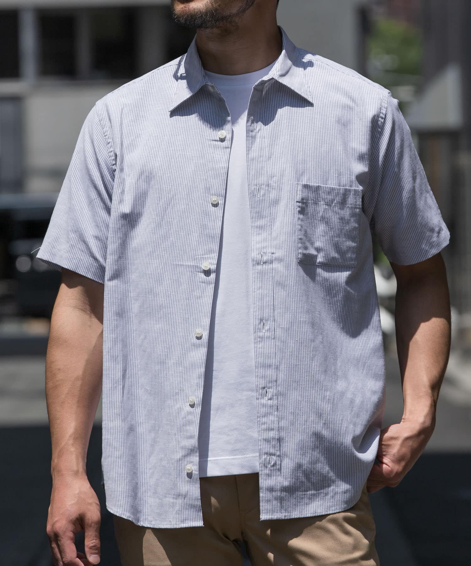 URBAN RESEARCH ROSSO「『防ｼﾜ』『XLｻｲｽﾞあり』ﾊｲﾊﾟﾌｫｰﾏﾝｽﾘﾈﾝﾚｷﾞｭﾗｰ  」|シャツ・ブラウス|