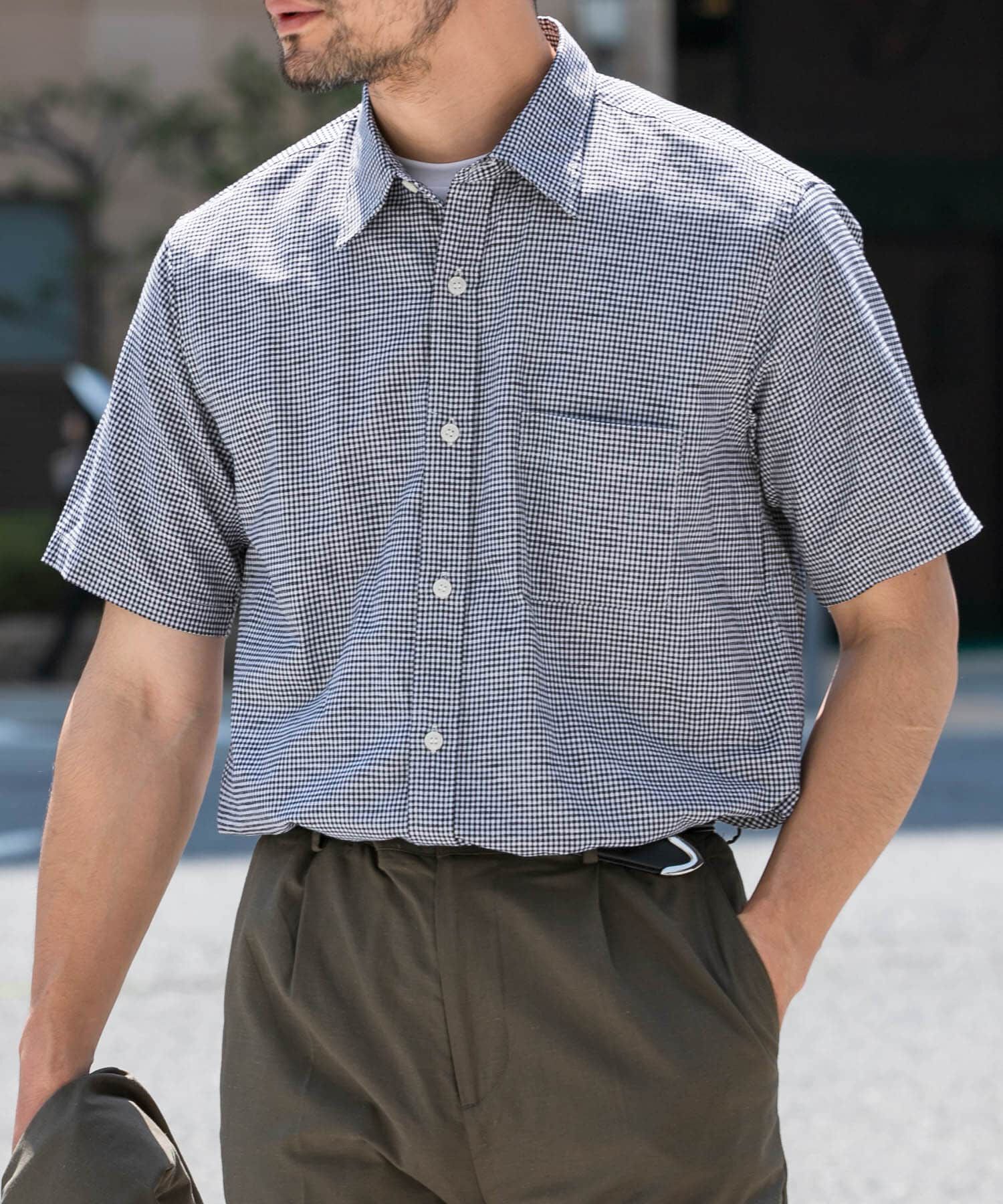 URBAN RESEARCH ROSSO「『防ｼﾜ』『XLｻｲｽﾞあり』ﾊｲﾊﾟﾌｫｰﾏﾝｽﾘﾈﾝﾚｷﾞｭﾗｰ  」|シャツ・ブラウス|